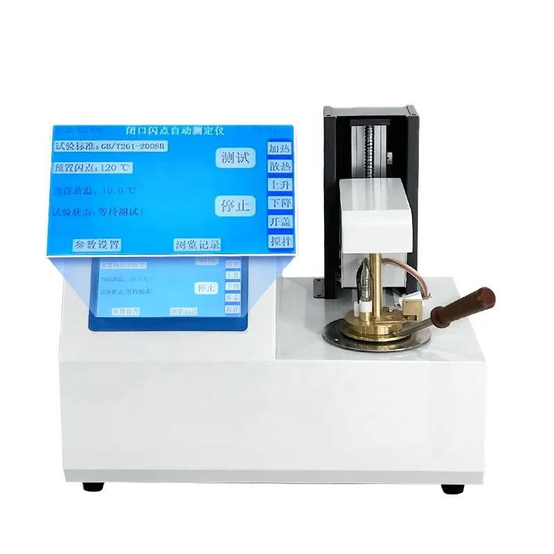 

Petroleum Lubricating Oil Detector High Precision Automatic Open-closed Cup Flash Point Tester