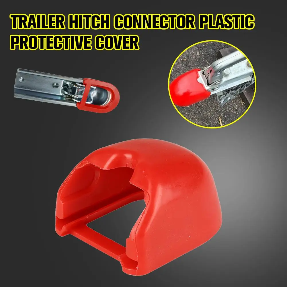 

For Trailer RV Modification Connector Ball Cover Protective Cap Plastic Red Cap Parts Accessories For Caravan Camping Z8V5
