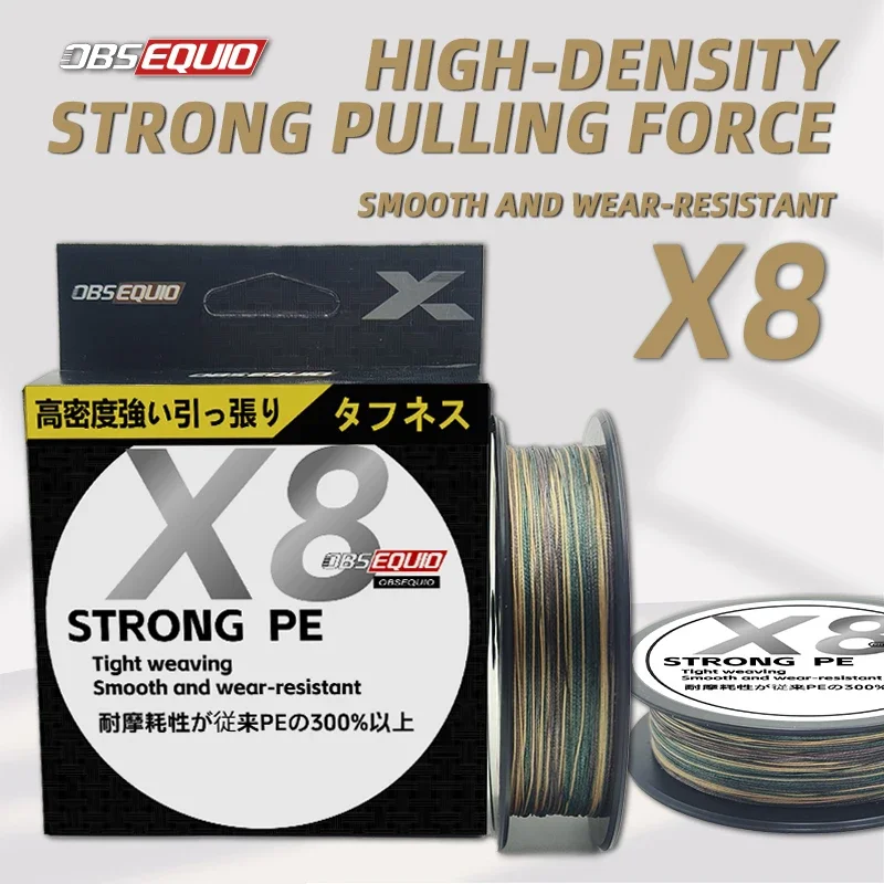 

X8 Braided Fishing Line 150M 200M 14-80LB Multifilament Fishing Line 0.136-0.408mm Super Strong PE Line Pesca