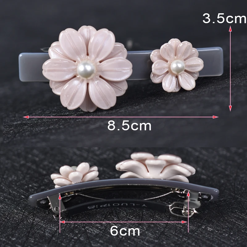 Women headwear girls hairwear flower hair clip fashion vintage hair barrette cute hair accessories for women