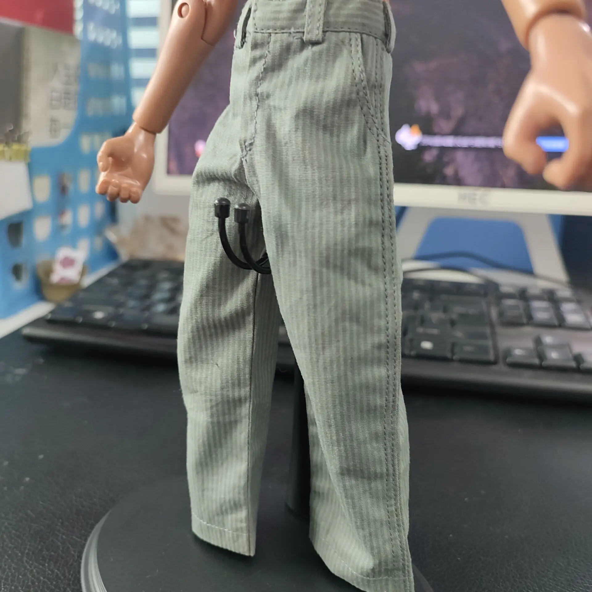 Figurka Akcji Skala 1/6 Żołnierz Armii II Wojny Światowej Wojskowy USMC Spodnie Bojowe Do Ciała 12 Cali Figurka Żołnierza