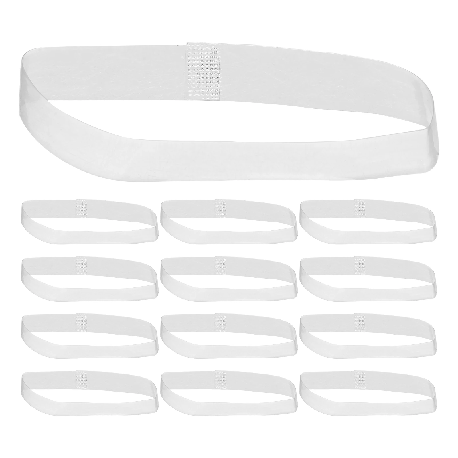 

20Pairs Transparent Detachable Shoe Straps for High Heels Clear Elastic Invisible Heel Grips Secure Adjustable Straps Women's