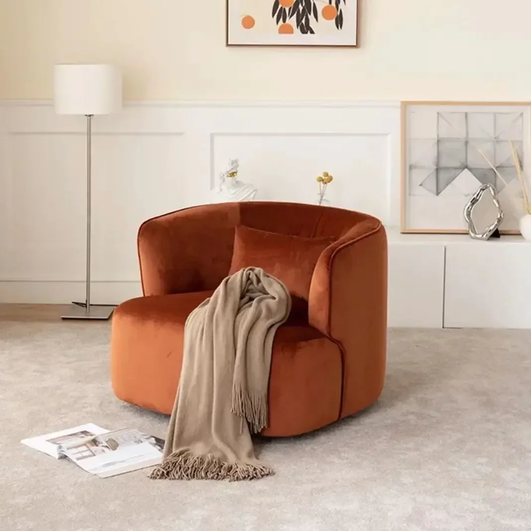 Modern Simple Single Sofa, Small Apartment, Living Room, Balcony, Bedroom, Rental House, Lazy Leisure  Sofa