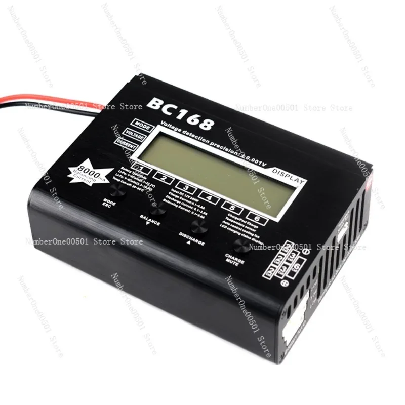 

BC168 8A High Speed Lithium Battery Balance Charger 1-6S Rechargeable High Voltage Battery with Discharge Ultra UNA6