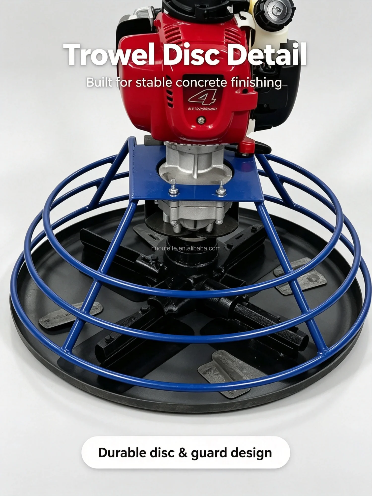 a for   New Design 500mm 20Inch 1.8HP   Engine Edging Polishing Smoothing Concrete Power Trowel 29kg