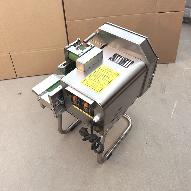 Hete Verkopende Groentesnijmachine Volautomatische Bananensnijmachine Gembersnijder Peperringsnijmachine