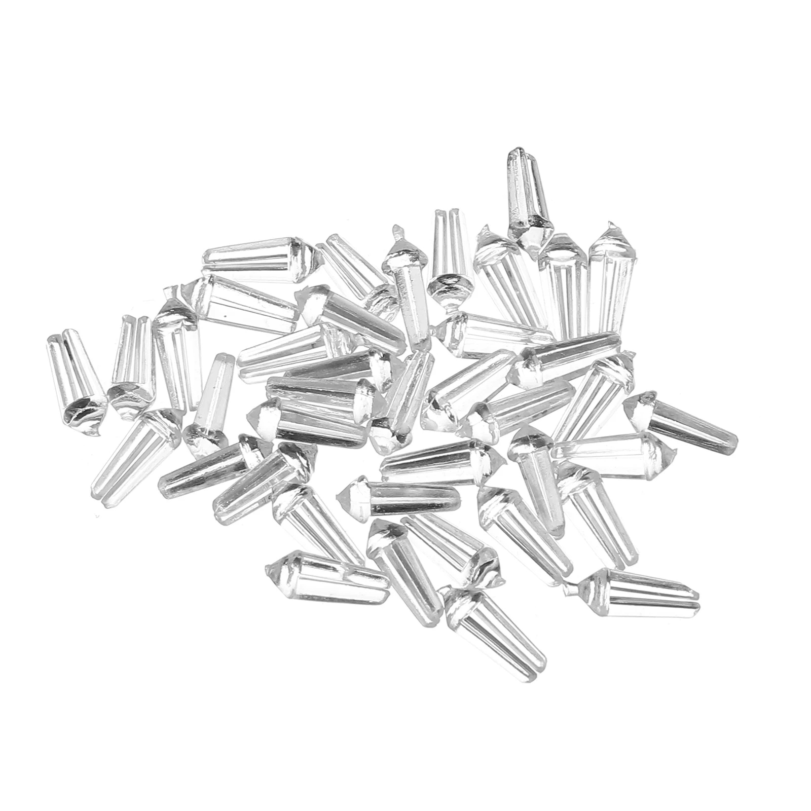 

40 Pcs Dart Tail Protector Flight Wing Savers Protectors Plastic for Corrector Fixed Outdoor Accessory