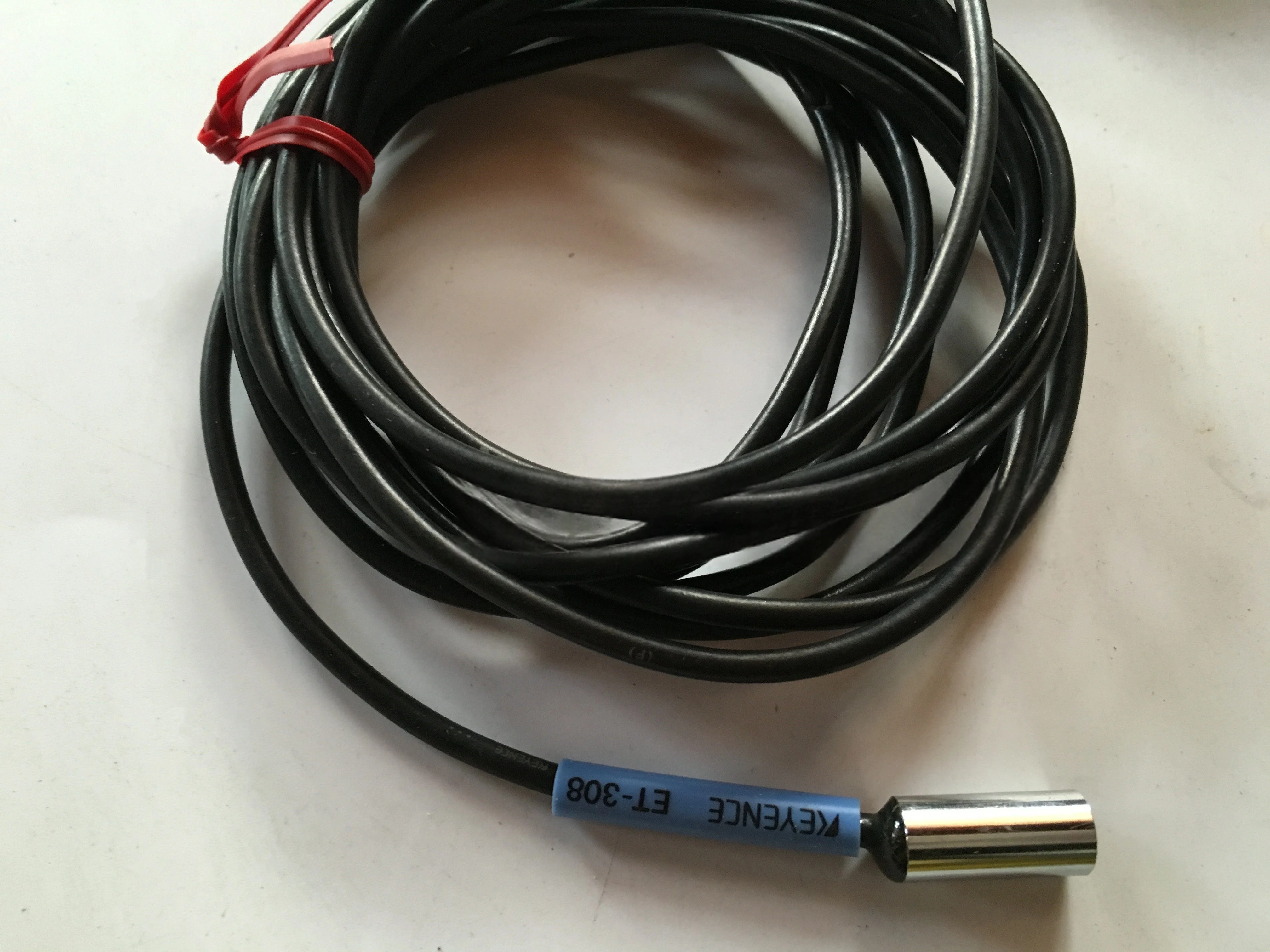 Cylindrical Proximity Sensor Head ET-308 Φ8 Shielded Type Non Ferrous Metal Detection