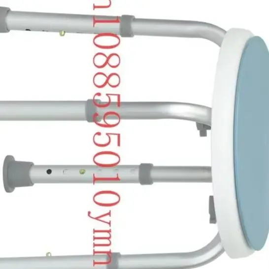 

2222 Вращающийся на 360 градусов табурет для душа для пожилых людей Использование стула для душа из алюминиевого сплава с регулируемой высотой и стула для ванны