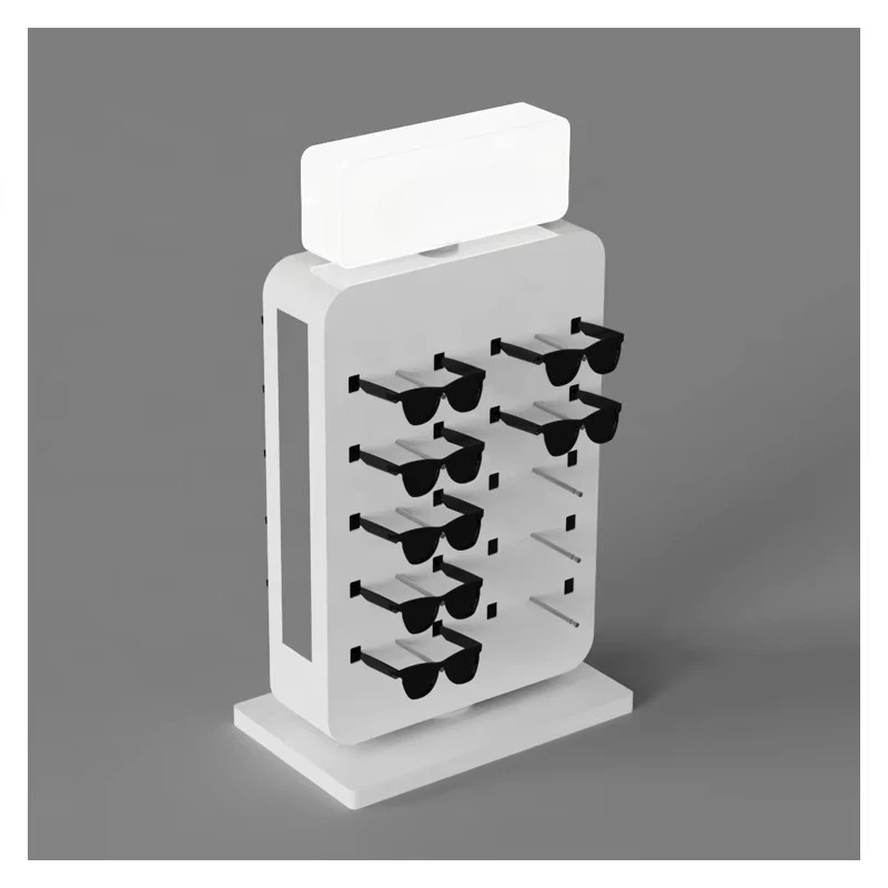 Customized optical store fixture display cabinet optical store display fashion sunglasses rotatable display stand