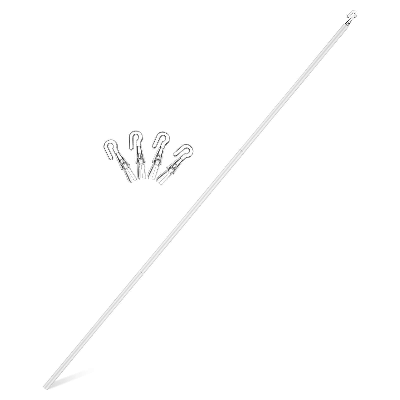 

1 set 1 Set Curtain Accessories Blind Tilt Rod Plastic Blind Stick For Window Blinds Replacement Home Office Use Lightweight