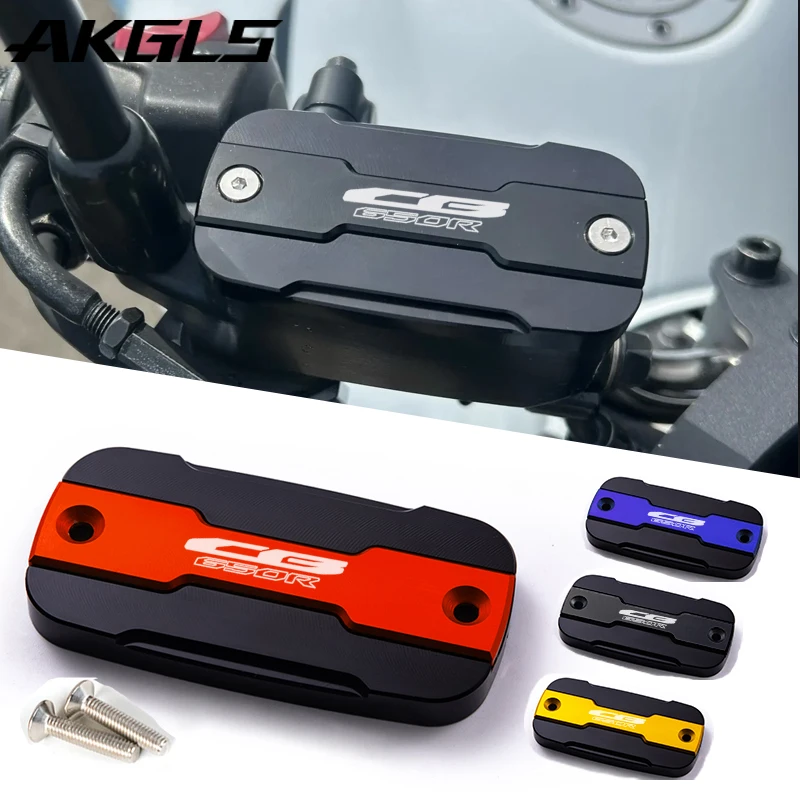 Tapa de depósito de líquido de freno delantero para motocicleta, accesorios de protección para Honda CB650R, CBR650R, CBR 650R, CB650 R, CB 650 R, 2019-2023, 2024