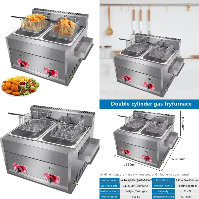 for Gas  French Fried Industrial Chicken  Fried Chicken  Commercial  Sales