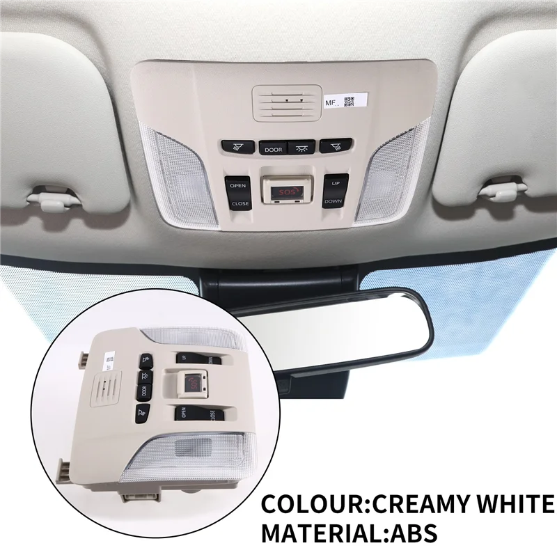 

Car Front Reading Light For TOYOTA COROLLA MK12 2019-2023 Indoor Ceiling Light Assembly Car Sunroof Switch 81260-02A91-M53K
