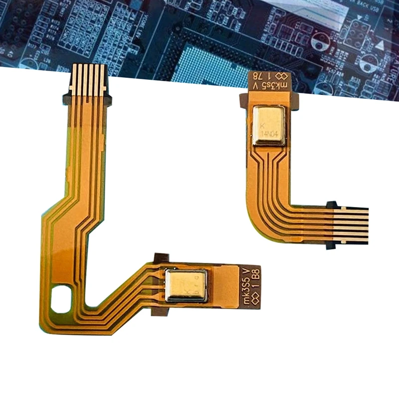 5 Pairs LR Microphone Flex Cable V2.0 For PS5 Game Console Dual Sense Inner Ribbon Cables Replace For PS5 Controller Spare Parts