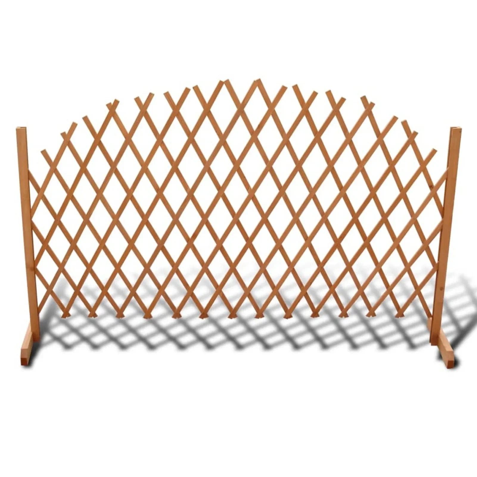 High-quality Fence Trellis Fence Expandable Outdoor Garden Decoration Wood Garden for Climbing Plants Partition Deco 70.9