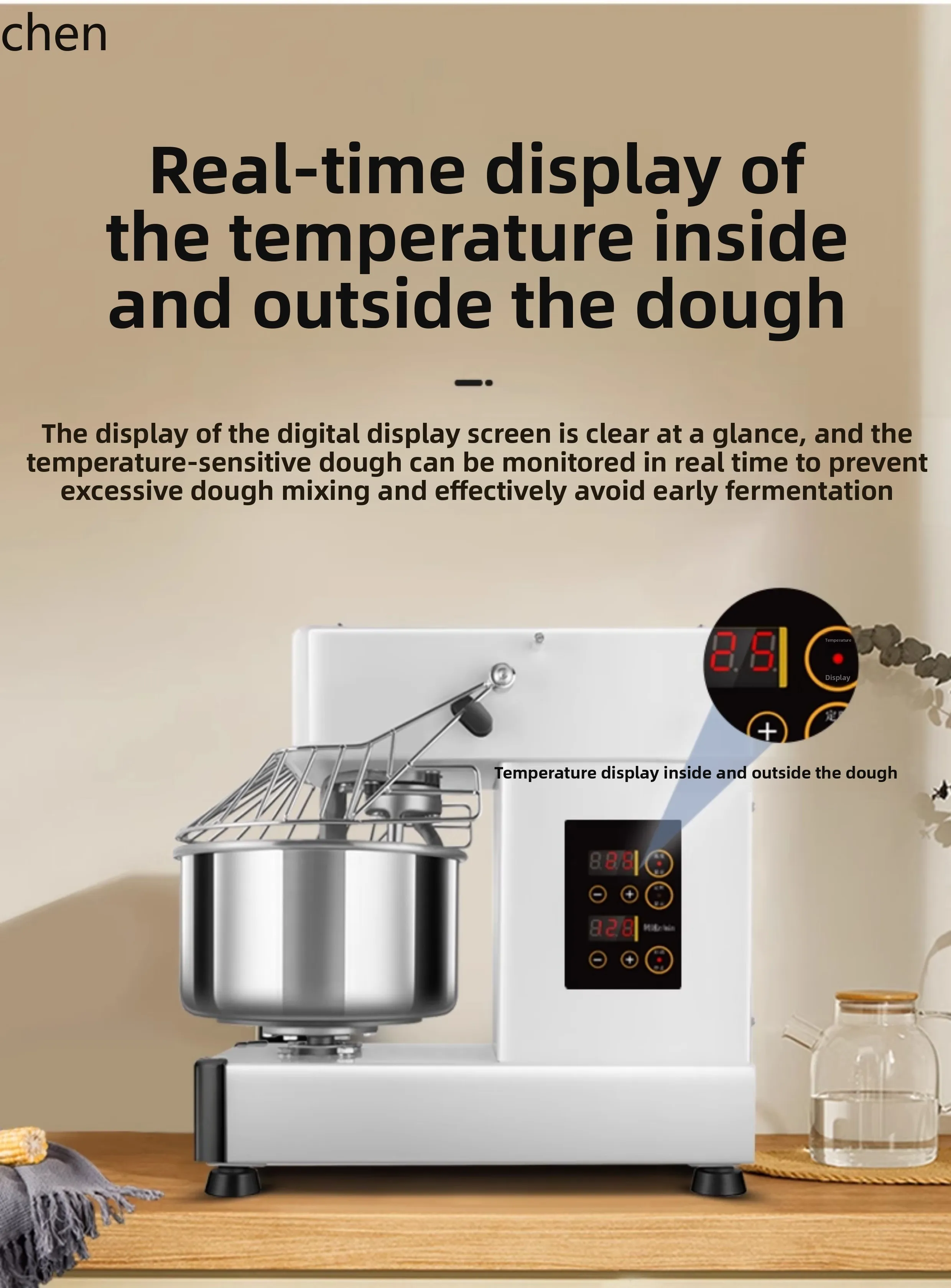 S7  Dough Mixer Commercial Small Double Action Two Speed Live Dough Mixer