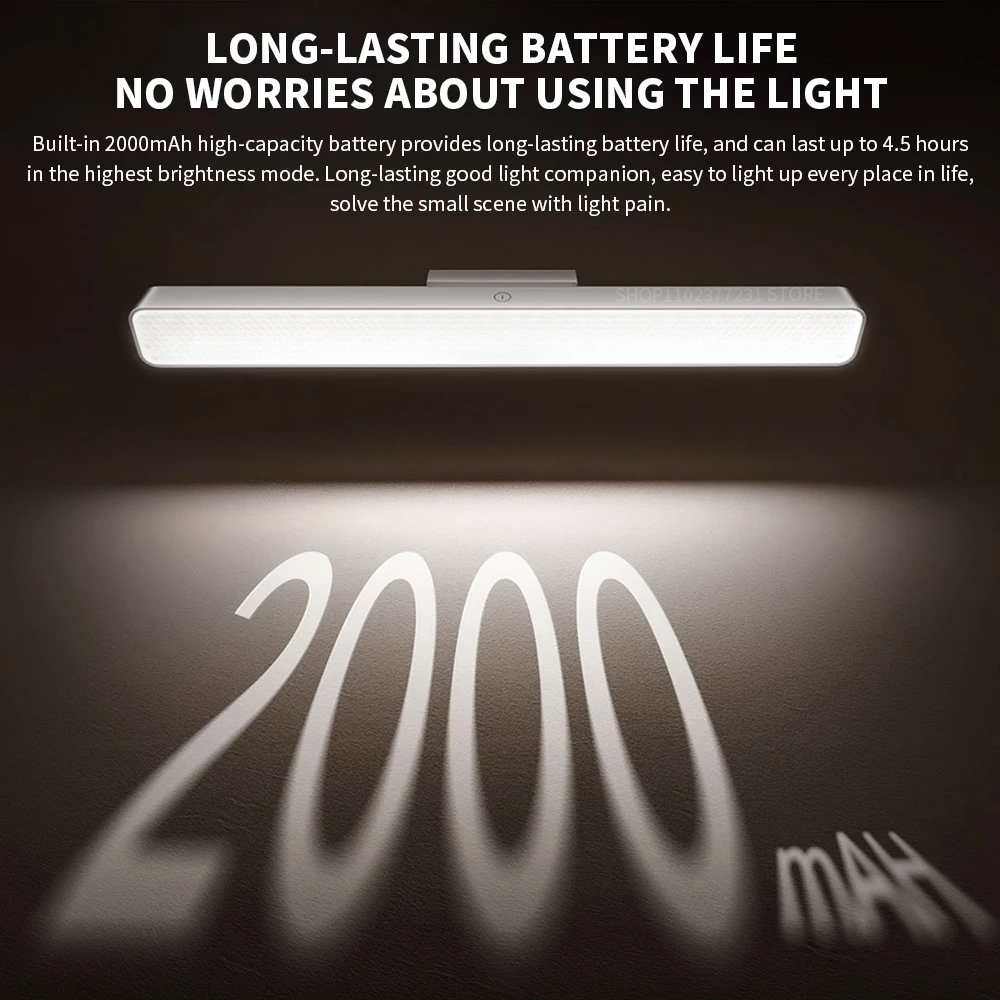 NEW Mijia Reading Magnetic Lamp Wireless 2000mAh Rechargeable LED Light RG0 Anti-Blue Table Lamp Cabinet Night Light