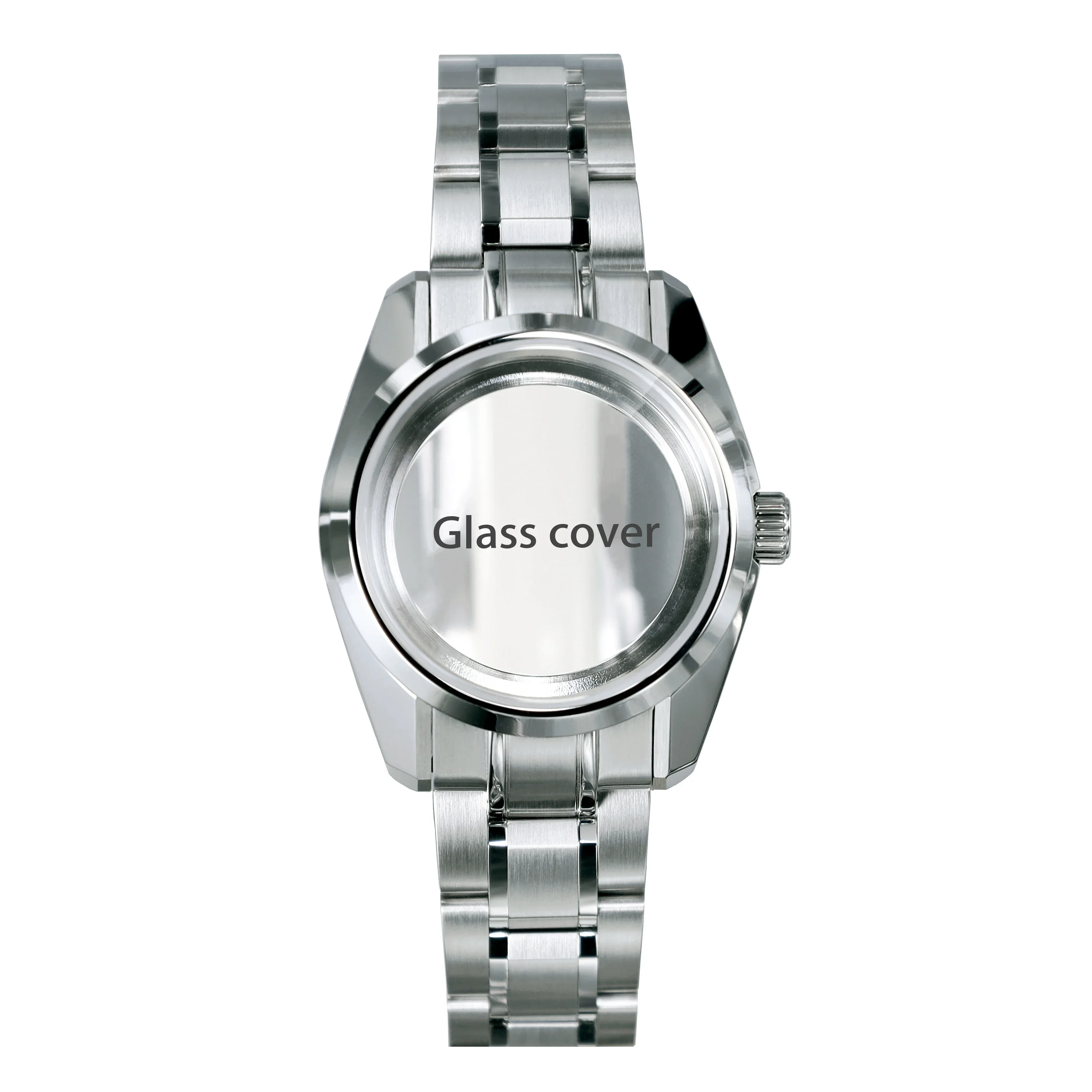 

PELEUS 36.5mm Design Watch Case Stainless Steel Sapphire Glass AR Coating for NH35 NH36 NH38 NH70