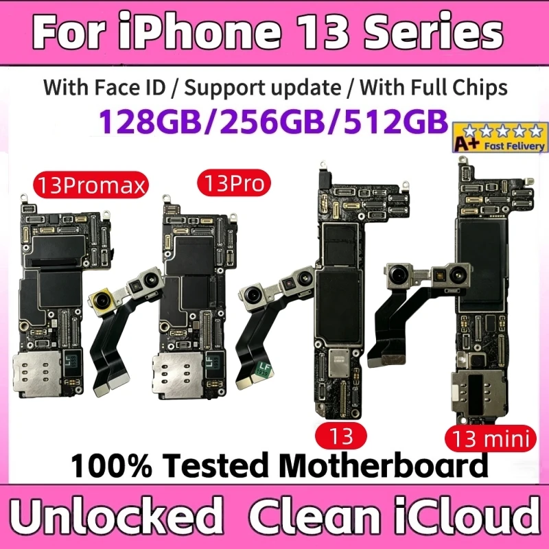 iPhone 13&13 Pro&13 Pro Max&13 mini用100%動作確認済みマザーボード