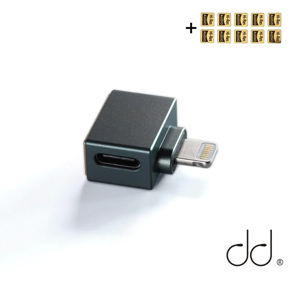 

DD ddHiFi TC28i Lightning Male to Type-C Female OTG Adapter For iOS