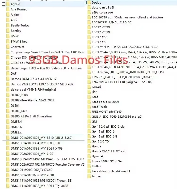 برنامج La masa neue herramienta de Programmer de ECU Winols 4.7 + أرشيفوس داموس دي 93 جيجابايت + ECM تيتانيوم 26100 + هيرامينتا #2