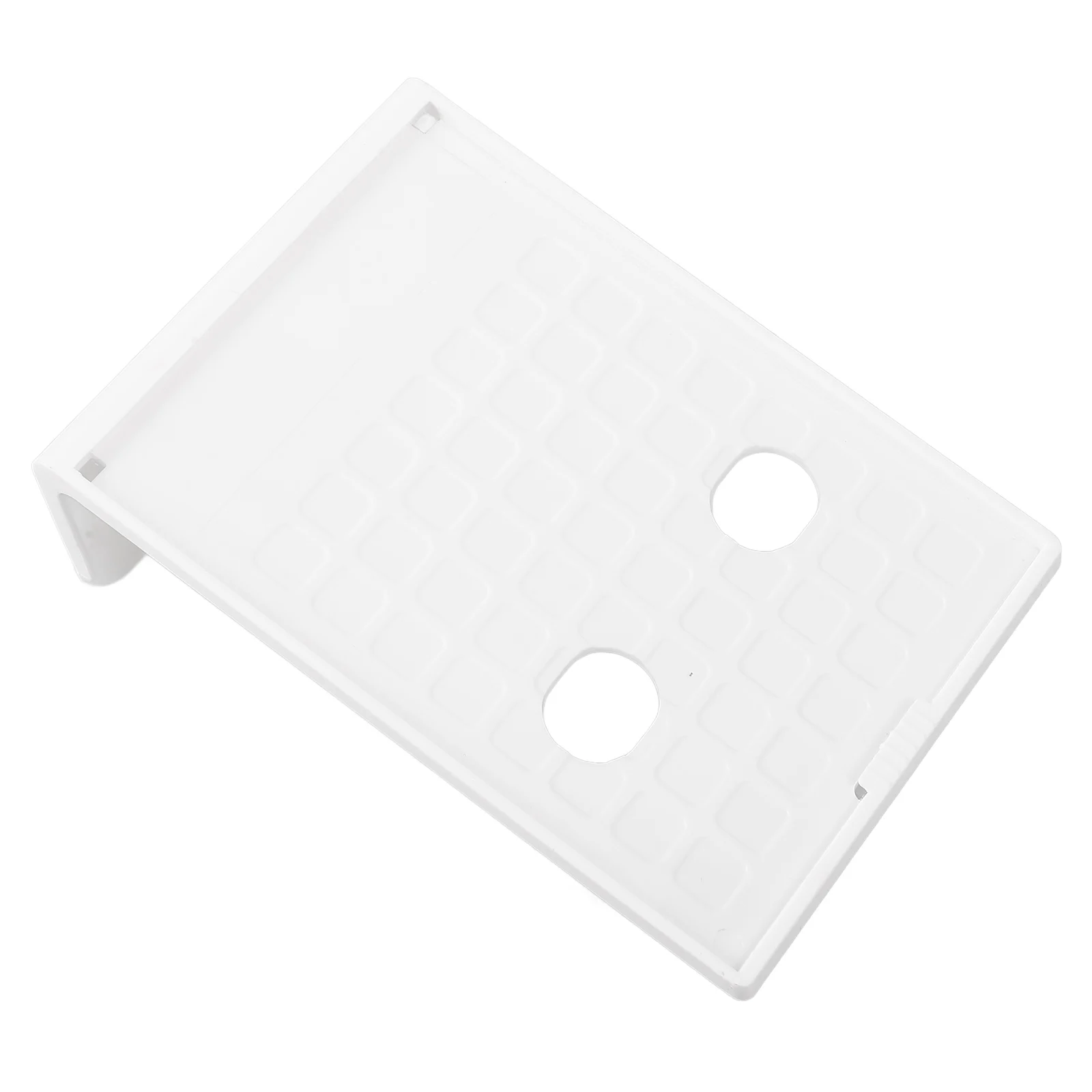

A6 White Menu Display Card Sign Holder A5 Price Tags Showing Stand L shaped Rack Tabletop ABS Plastic Note ganizer