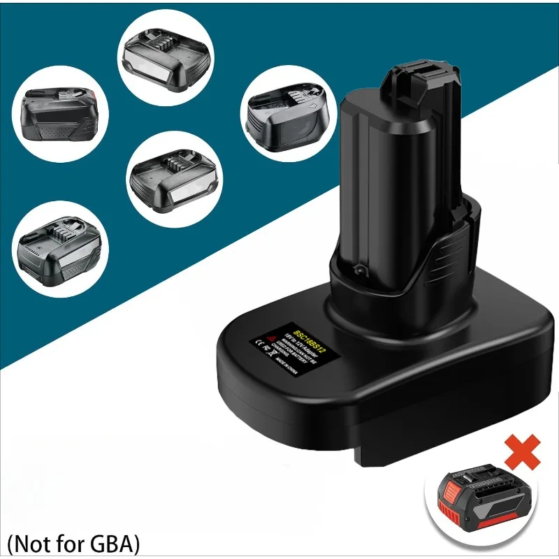 Battery Adapter for Bosch 12V Tools