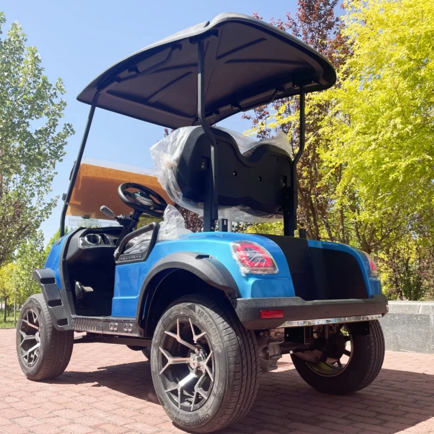 

Golf Cart 2 Seater Electric Scooter 72V 60V Lead-Acid Battery Utility Vehicle Off-Road Car Factory Direct Rapid Delivery