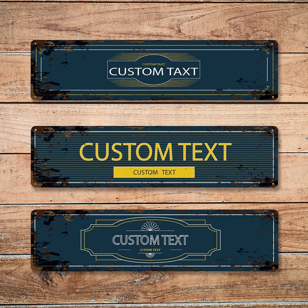 1 Custom Road Sign Matte matte texture treatment Size and shape can be freely customized Multi scenario home decoration