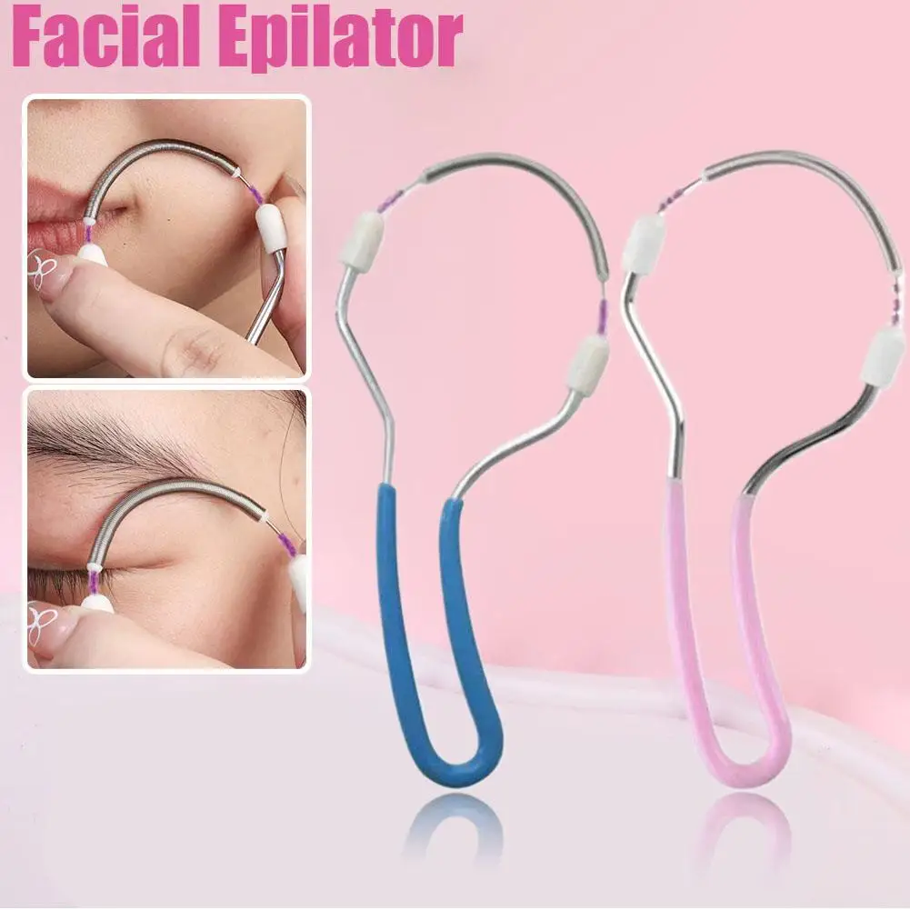 New Facial Epilator for Women, Remove Unwanted Hair on Upper Lip, Chin, Face, Portable Handheld Spring Roller Epilator 2025
