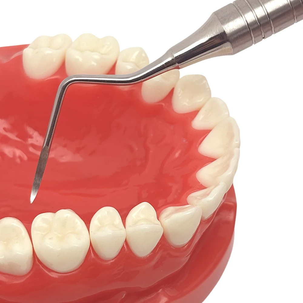 1 peça ferramenta de extração dentária mínimamente invasiva para elevação da ponta da raiz e procedimentos de implante-instrumento cirúrgico