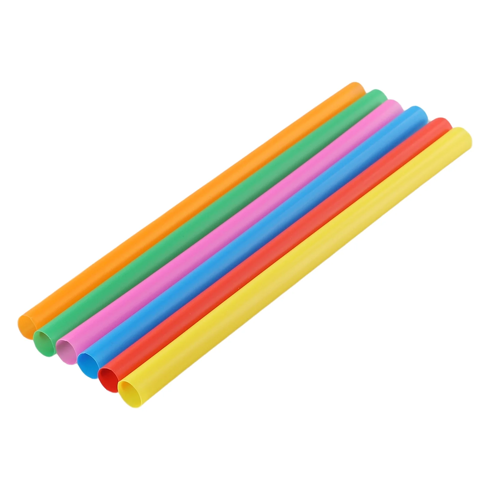 Milkshake Straws Straws Oversized Tea Fat 100Pcs 21cm Boba Straws Colorful Drinking Smoothie Extra Wide Durable
