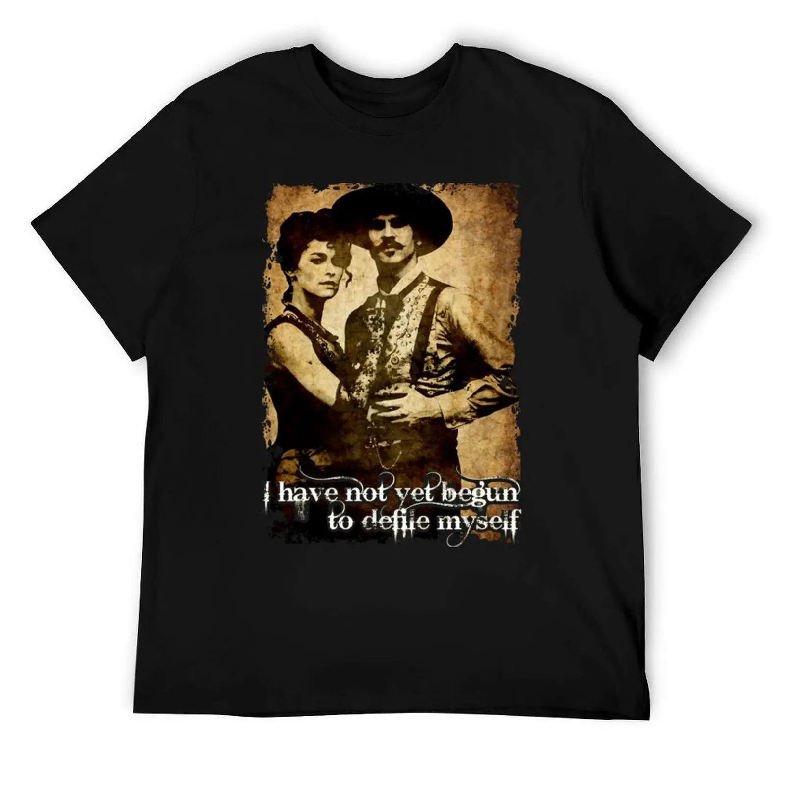 

Doc Holliday And Kate Design Tombstone - Tombstone T-Shirt t shirts for man cotton funny t shirt man luxury T-Shirt