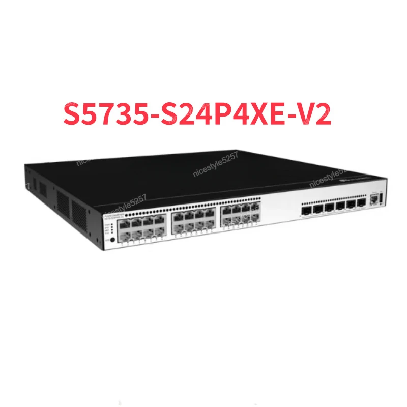 

Switch 10 Gigabit Optical Enterprise Core S5735-S24P4XE-V224/48 ports Gigabit POE + 4 ports