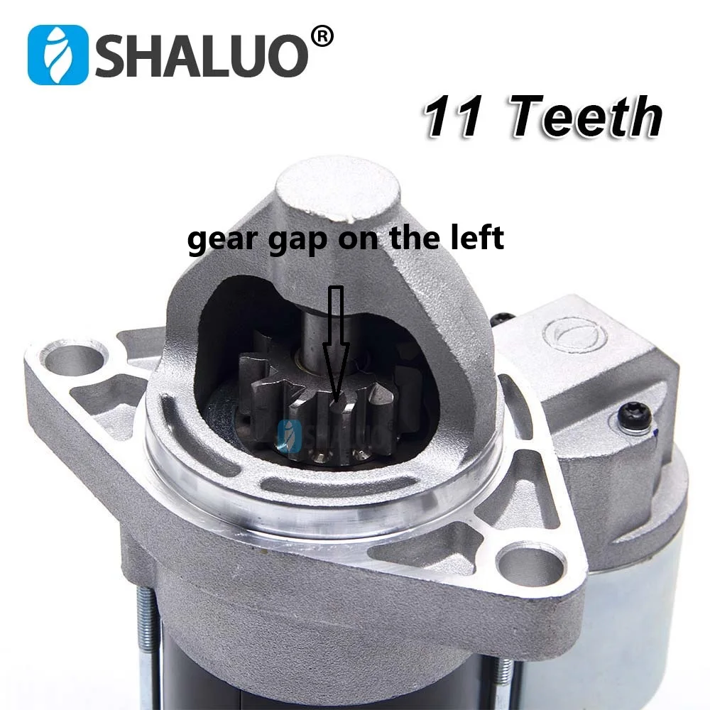 198F 1100F Diesel Engine Parts Starter Motor QDY12028B 12V 1.6KW 11T Gear Teeth For 186F 188F Generator Motor Starting
