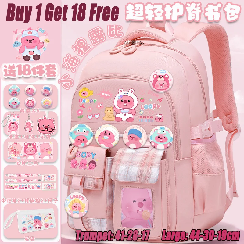 Sanrio Backpack Cute Girls Backpack 2025 New Beaver Backpack Large Capacity Lightweight Teen Backpack Back to School Backpack