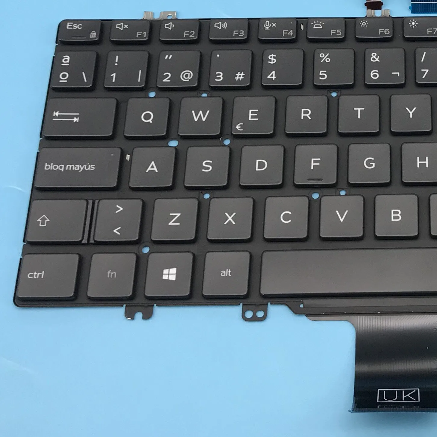 NEW Latin Spanish Keyboard For DELL Latitude 7300 5300 5310 Backlit (not for 7300 2 in 1)