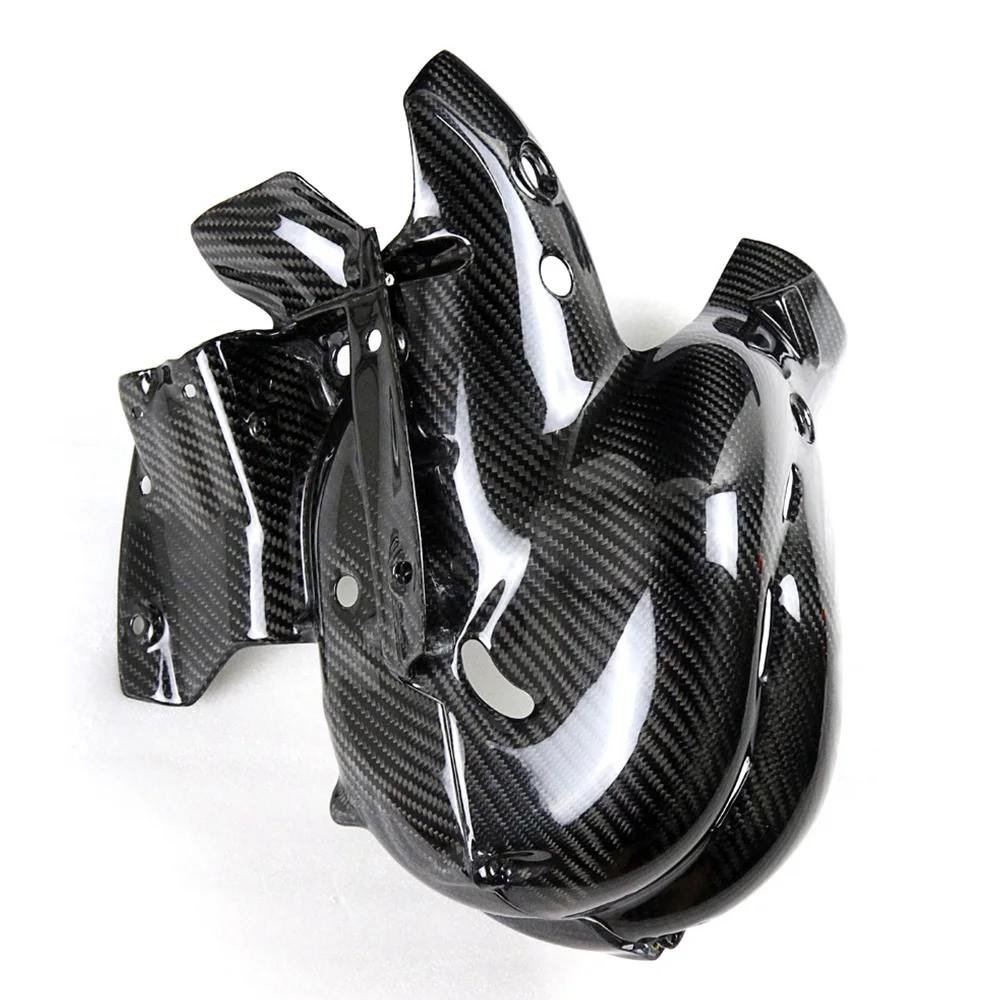 3K Carbon Fiber Exhaust Cover Heat Shield Motorcycle Accessories For Ducati Panigale V4 V4S Streetfighter V4S 2018 2019 2020