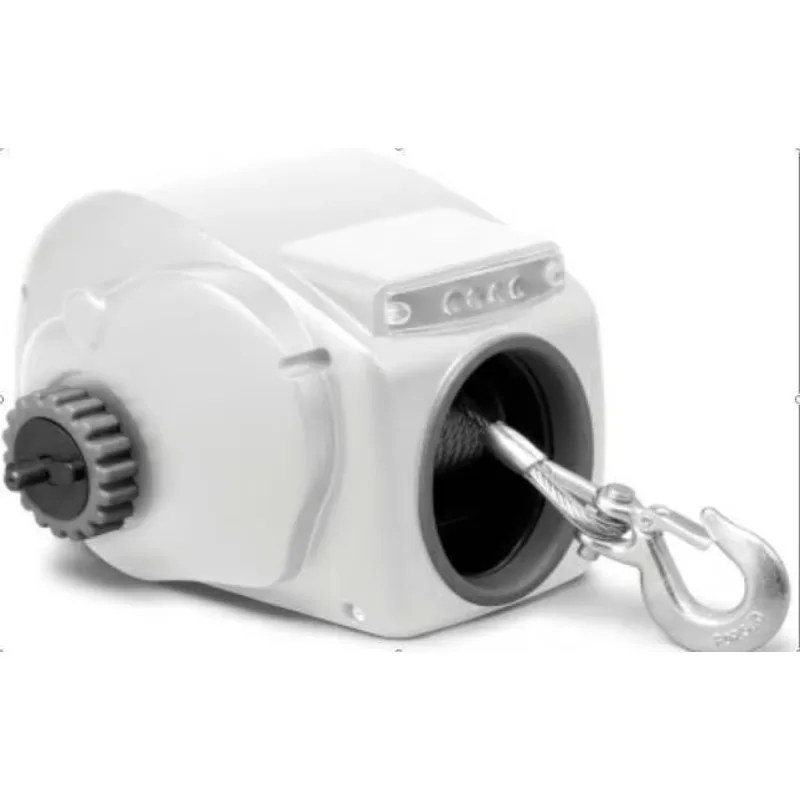 10000LBS 12V Electric Heavy-Duty Trailer Winch for 24ft Boat Saltwater White TRW35-S