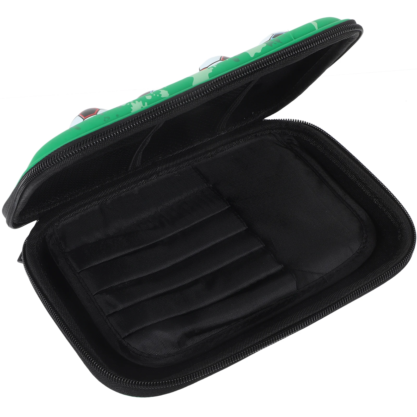

Large Capacity Football Pencil Bag Zipper Eva Stationery Case Organizer Teen Student Makeup Pencil Case Pouch Handheld Soccer