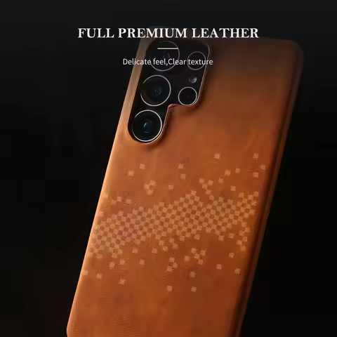 Slim Luxury Leather Phone Case for Samsung Galaxy S25 Edge S24 Plus S23 S22 S21 S20 FE Note 20 Ultra 10 Plus Back Cover Funda