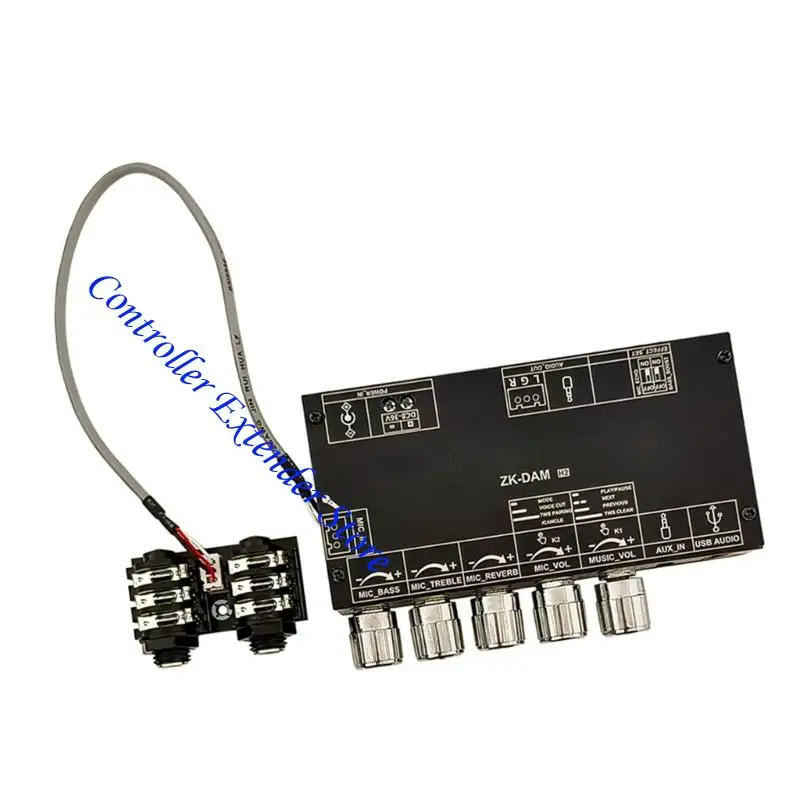 N84B ZK-DAM Wireless Digital Microphone Amplifier Board Isolated Low-Noise Karaoke Reverberation Plate Upgraded