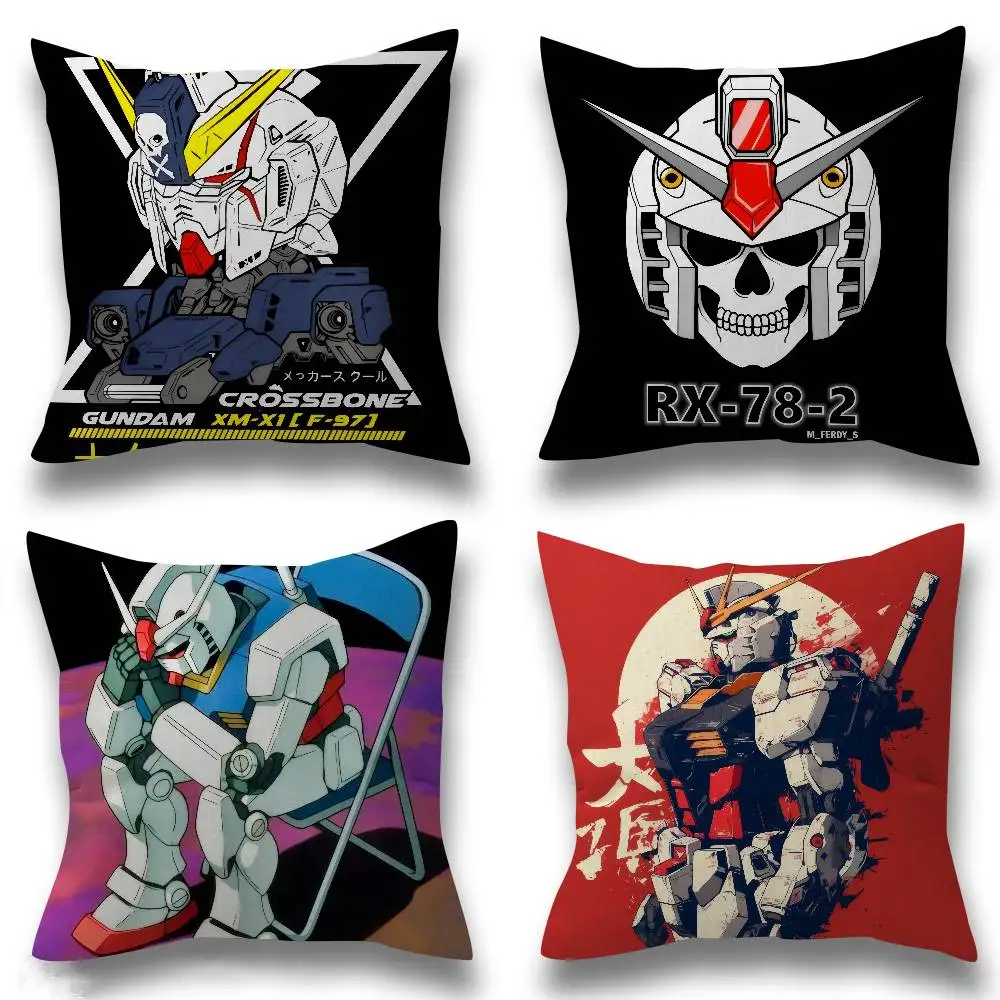 Anime cool g-g-GUNDAM klassisches Kissenbezug-Design im Ahorn-Design, Happy Autumn Harvest Dekor, Feiertagsdekoration, Kissenbezug