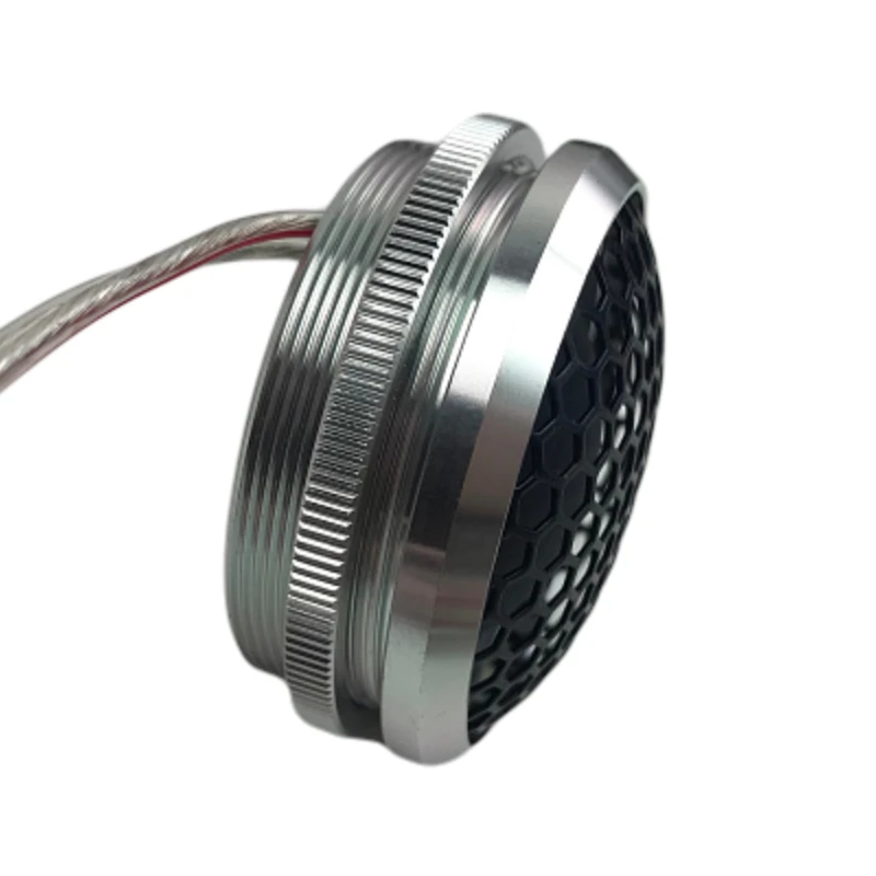 2Inch 4Ohm Dome Silk Neodymium Magnet Tweeter Speaker 52MM RMS 20W 92DB Aluminum Car Audio Tweeter Speaker With Grill