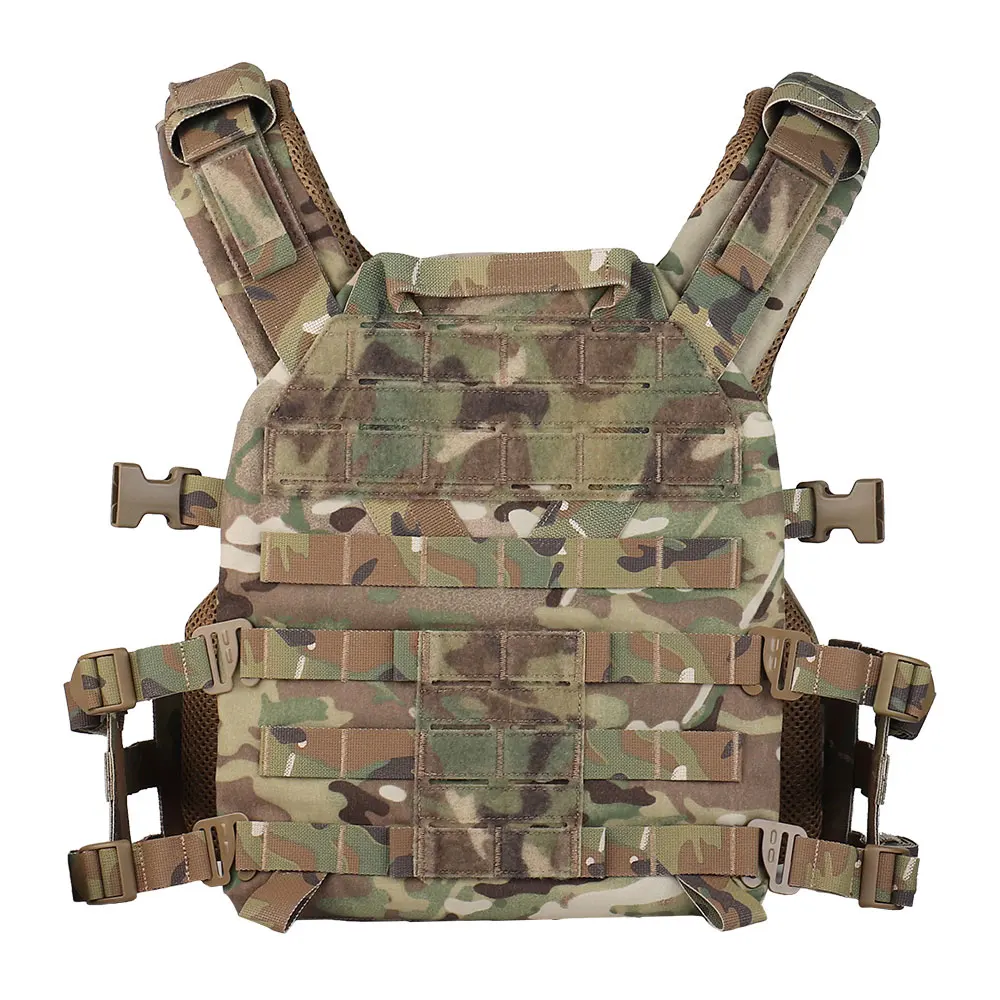 Full-Size Tactical Plate Carrier Vest Hunting Lightweight Mesh Comfort Body Armor MOLLE Quick Release Airsoft Combat Gear view 2