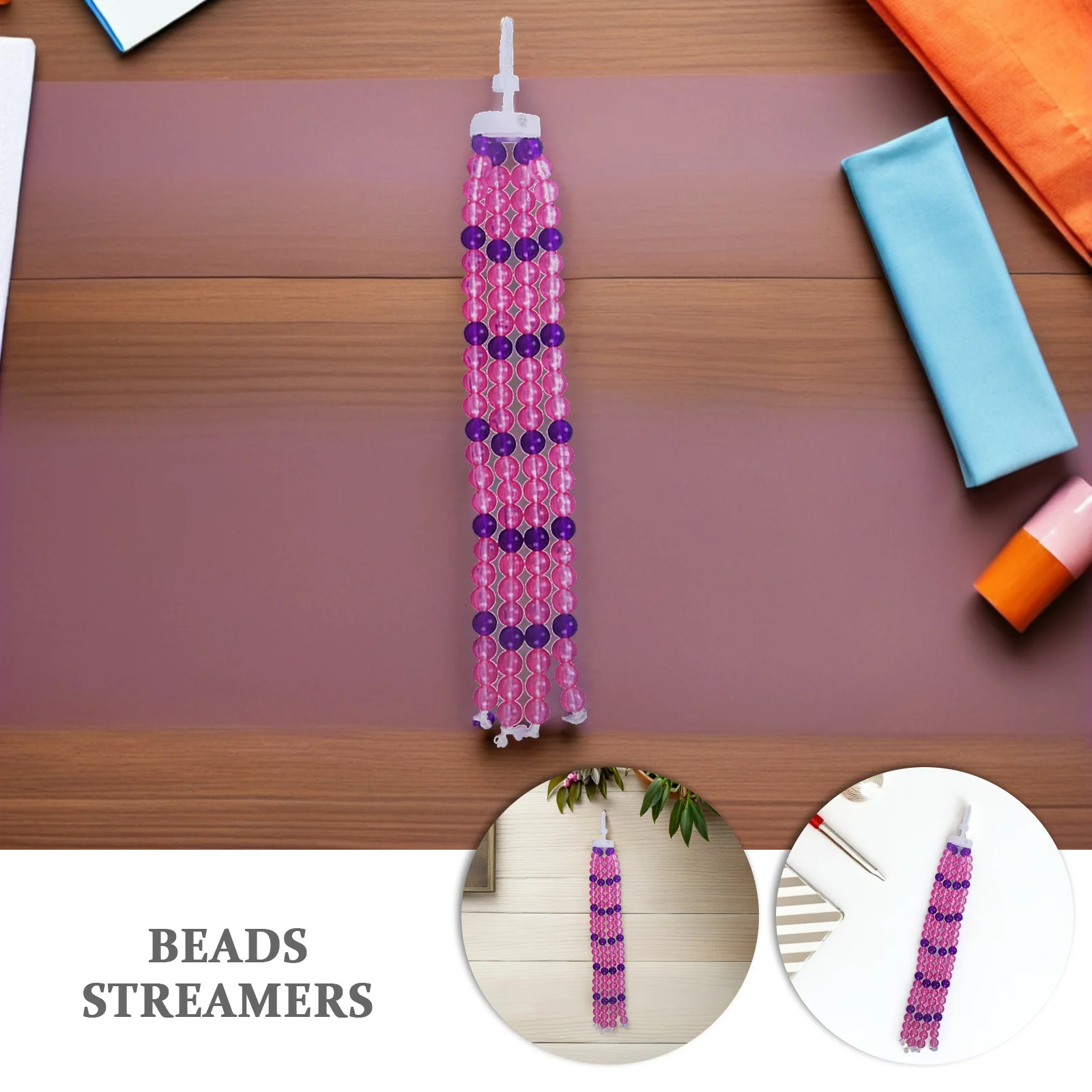 

2Pair Pink Handlebar Streamers for Bikes Tassels Decoration for Scooters Tricycles Carrier Accessories