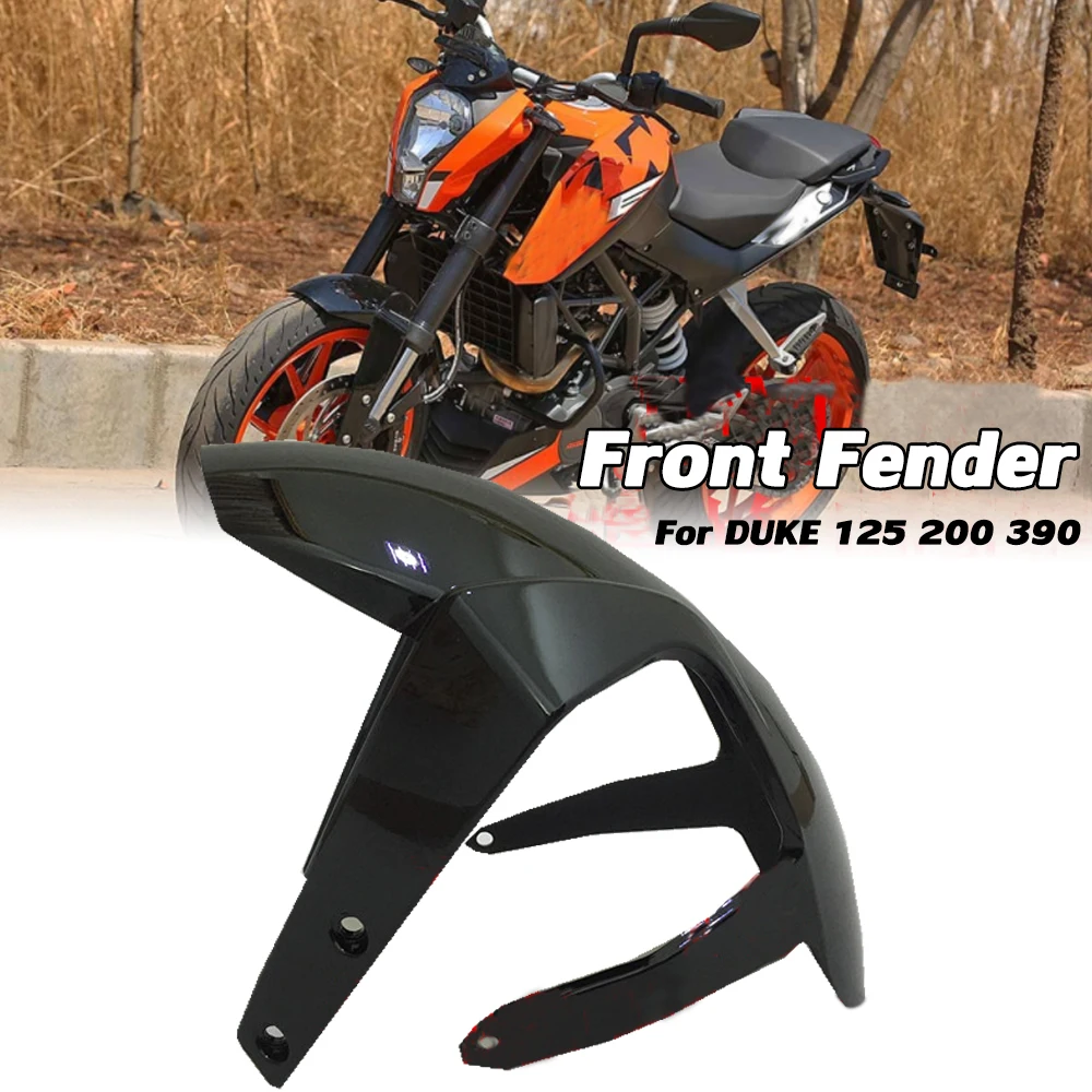 

For KTM Duke 125 200 390 Front Fender Mudguard Hugger Splash Guard for DUKE390 2011 2012 2013 2014 2015 2016 Motorcycle Parts