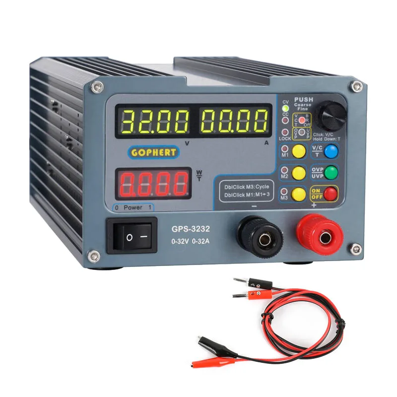 

GPS-3232/6017/8412/7015/10010 High Power Adjustable Digital DC Voltage Regulator 100V-240V Industry Electronic Detected