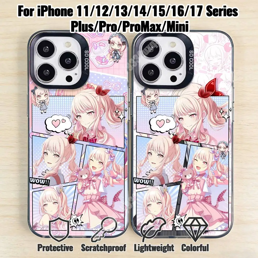 

Akiyama M-Mizuki-S Phone Case for iPhone 17 16 15 Max Mini 14 13 Pro Plus 12 11 X XS Air IMD Cover